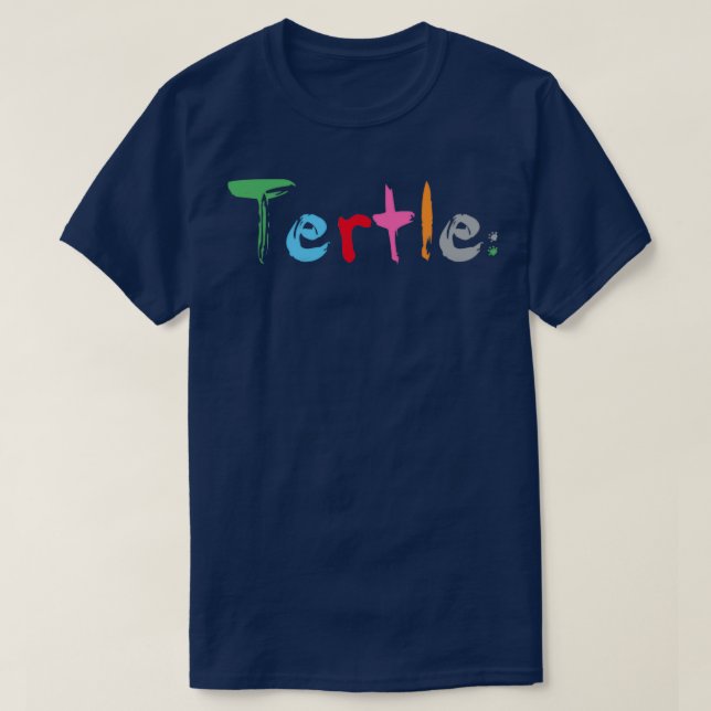 Camiseta Tertle Paint (Frente do Design)