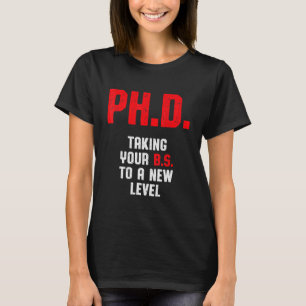 Camiseta Tese de Doutorado de Estudante de PhD Graduação 2