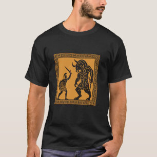 Camiseta Teseu Minotauro Mito Mitologia Grega Grécia Antiga