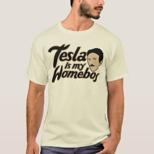 Camiseta Tesla é meu Ficar em casa