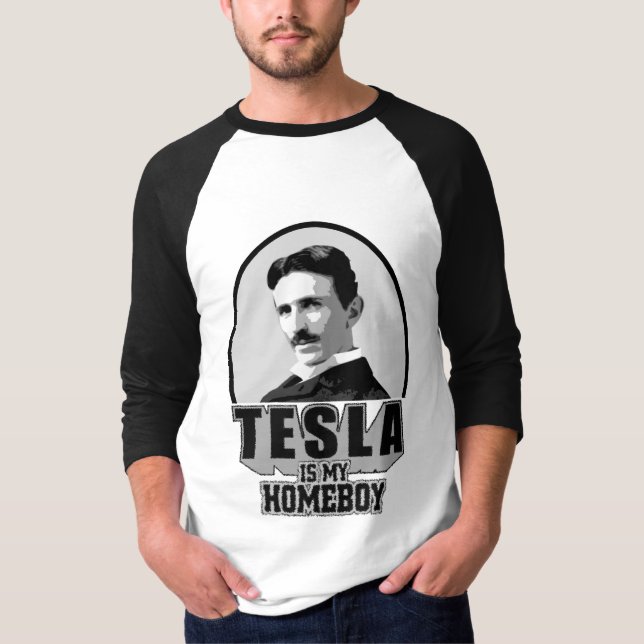 Camiseta Tesla é meu ficar em casa (Frente)