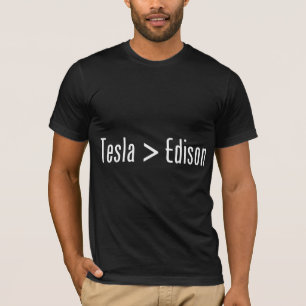Camiseta Tesla > Edison