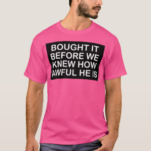 Camiseta Tesla Pára-choque O Comprou Antes De Sabermos Como