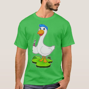 Camiseta Tesoura de Cabeleireiro de Pato