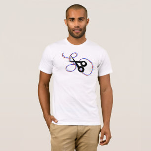 Camiseta Tesoura de Cabeleireiro Swirl