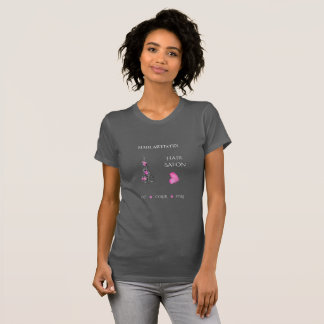 Camiseta Tesoura de Negócios de Salão de Cabelo Boutique