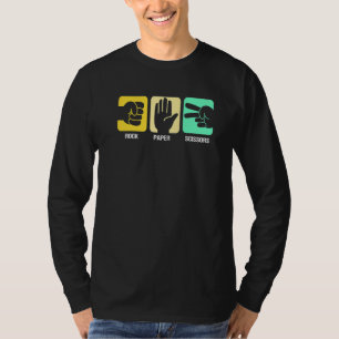 Camiseta Tesoura de Papel Rock
