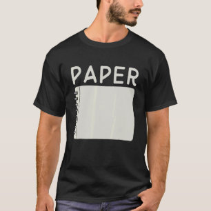 Camiseta Tesoura De Papel Rock Correspondendo A Figurinos D