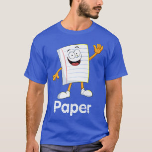 Camiseta Tesoura de Papel Rock Engraçado Grupo Fodoso Figur