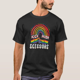 Camiseta Tesoura De Papel Rock Lgbt Q Orgulho gay Proud All