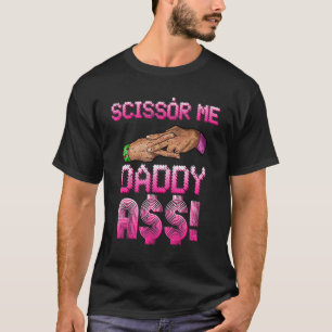 Camiseta Tesoura-me Pai Mão