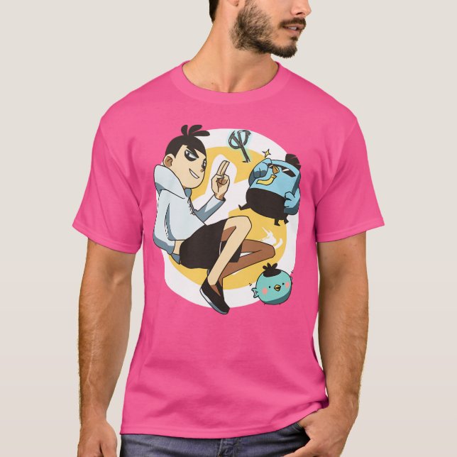 Camiseta Tesoura Sete Animes Sete Dai Bo Xiao Fei (Frente)