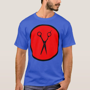 Camiseta Tesoura Vermelha
