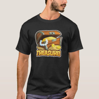 Camiseta Tesouro! T-shirt da obscuridade dos homens