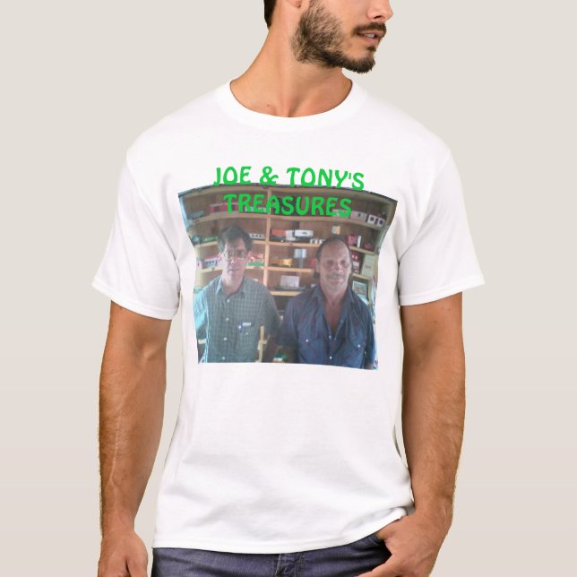 Camiseta TESOUROS joeandtony, de JOE & de TONY (Frente)