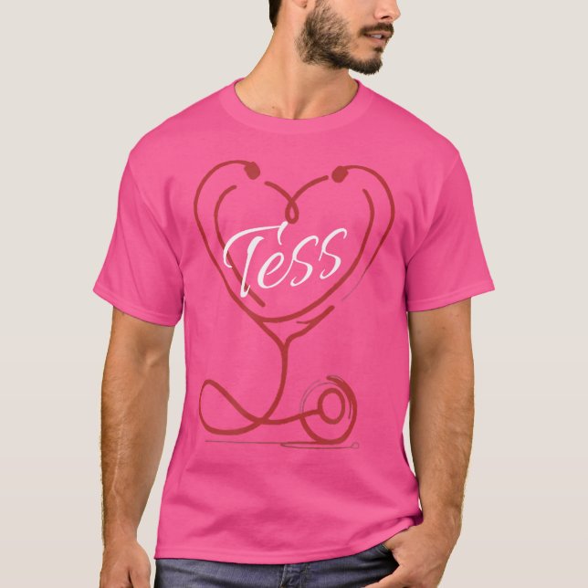 Camiseta Tess A Enfermeira Dotada Docente Designer Personal (Frente)