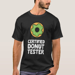 Camiseta Testador de Rosquinha certificado Doughnut