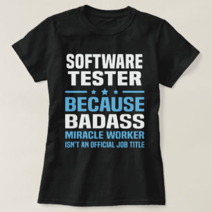 Camiseta Testador de software