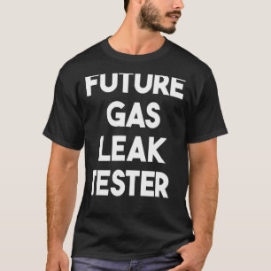 Camiseta Testador Futuro de Fuga de Gás