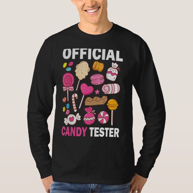 Camiseta Testador Oficial Candy Legal Candy Lollipop Hallow (Frente)