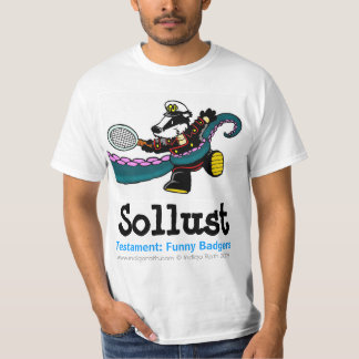 Camiseta TESTAMENTO: T ENGRAÇADO de Sollust dos TEXUGOS
