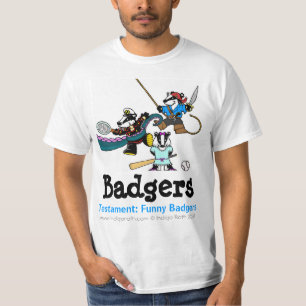 Camiseta TESTAMENTO: TEXUGOS ENGRAÇADOS (TM) Dantoo, Hoth