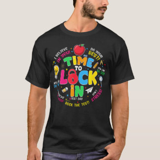 Camiseta Testando Para Professores Hora de Travar o Dia do 
