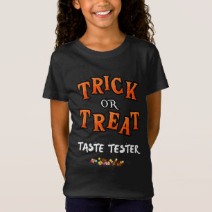 CAMISETA TESTE DE ESTAR DE TRICK OU TRATAMENTO