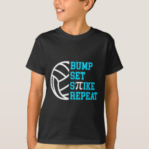 Camiseta Teste de Matemática Repetido de Volleybyll Bump no