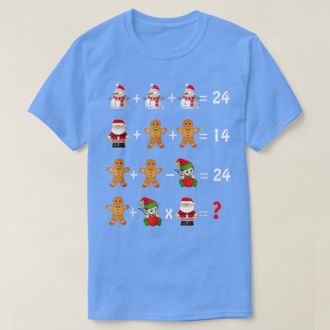 Camiseta Teste de natalidade da Ordem de Operações do Profe (Frente do Design)