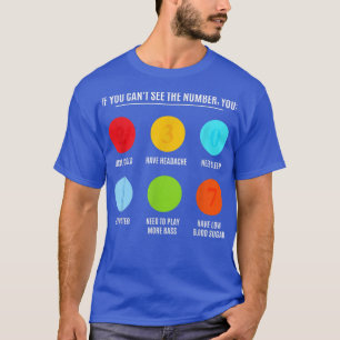 Camiseta Teste De Olho De Bresco Elétrico, Jogadores De Vio