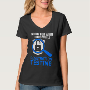 Camiseta Teste de Penetração Hacking Ético & Segurança Cibe
