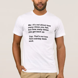 Camiseta Teste de Sobriedade