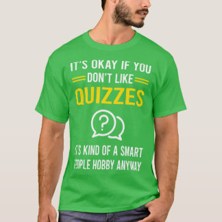 Camiseta Teste de Teste de Hobby do Smart Pessoas