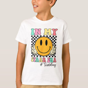 Camiseta Teste de Testes para Crianças do Meu Sorriso Retro