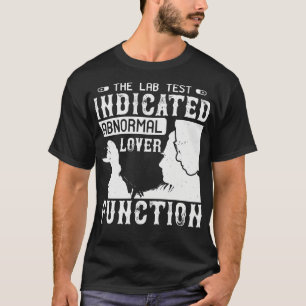 Camiseta Teste do Laboratório de Medicina Mostra Sobrecarga