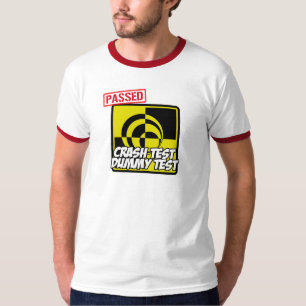 Camiseta teste do manequim do teste do impacto….