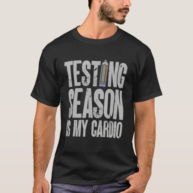 Camiseta Teste é a minha professora de cardio, Princi (Frente)