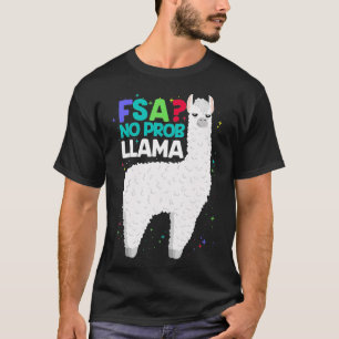 Camiseta Teste FSA Sem Prob Llama Teste de presentes de pro