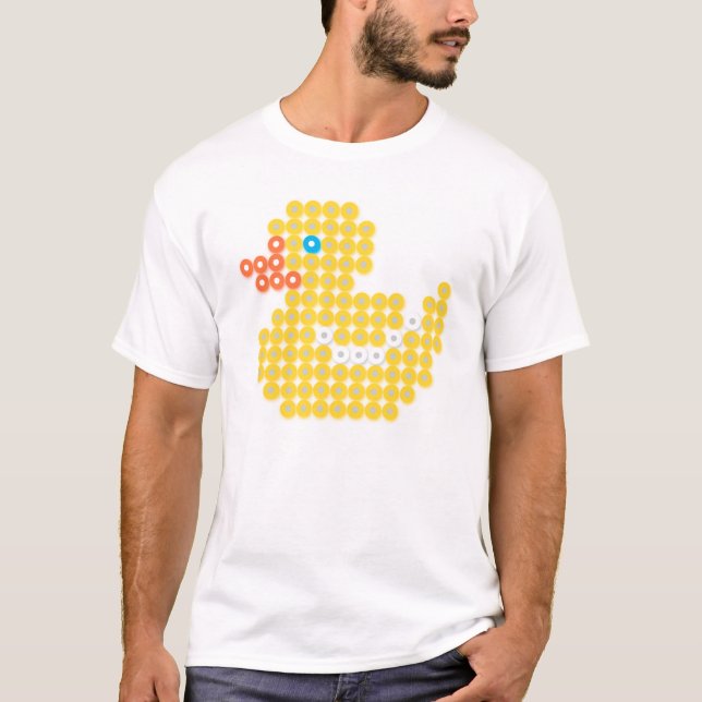 Camiseta Teste padrão #58 do pato - PrinterKids (Frente)