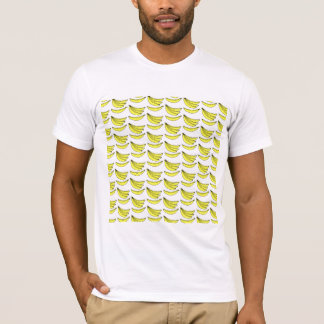 Camiseta Teste padrão da banana