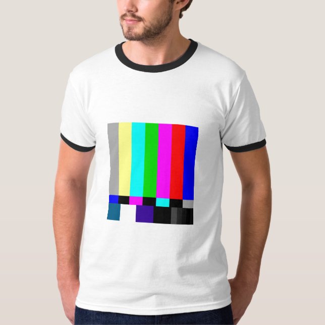 Camiseta Teste padrão de teste (Frente)