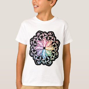 Camiseta Teste padrão do balé (espectral)