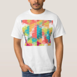 Camiseta Teste padrão do hipster