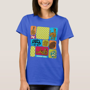Camiseta Teste padrão do mistério de Scooby-Doo