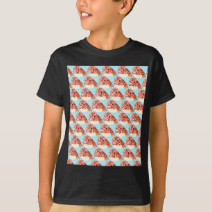 Camiseta Teste padrão do nautilus à temperatura ambiente 