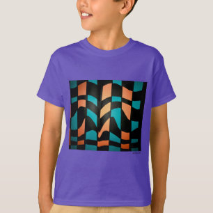 Camiseta Teste padrão tecido