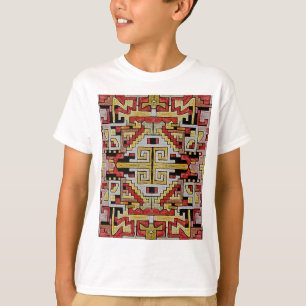 Camiseta Teste padrão tribal/étnico de Geomethric