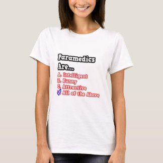Camiseta Teste paramédico...Piada