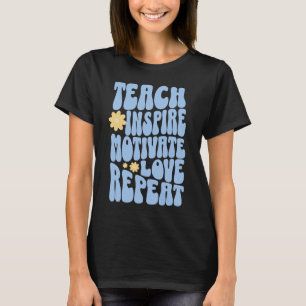 Camiseta Teste Retroativo Personalizado Inspire Motivate Lo